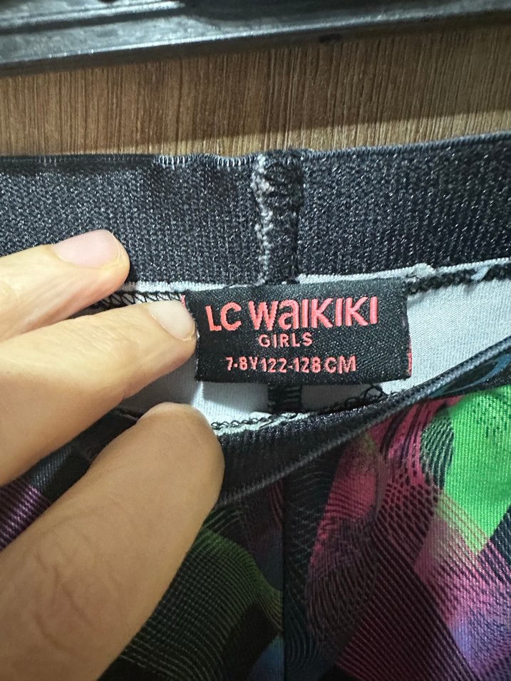 7-8 yaş spor tayt Renkli - Görsel 2