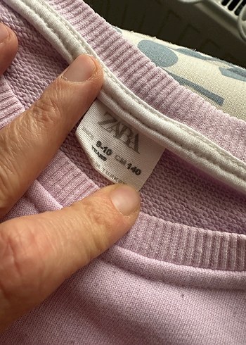 Zara Barbie Baskılı Mor Kız Eşofman Takımı - Görsel 2