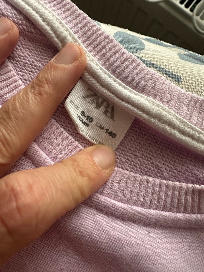 Zara Barbie Baskılı Mor Kız Eşofman Takımı - Görsel 2