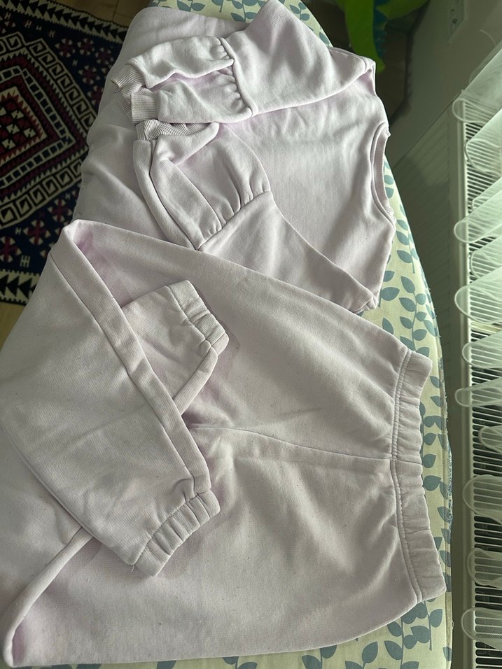 Zara Barbie Baskılı Mor Kız Eşofman Takımı - Görsel 3