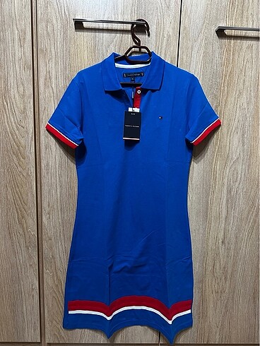 Etiketli orijinal tommy hilfiger elbise