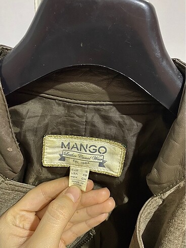 Mango Deri ceket