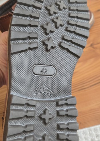 Klasik Erkek Deri Kahverengi Bot - Görsel 4