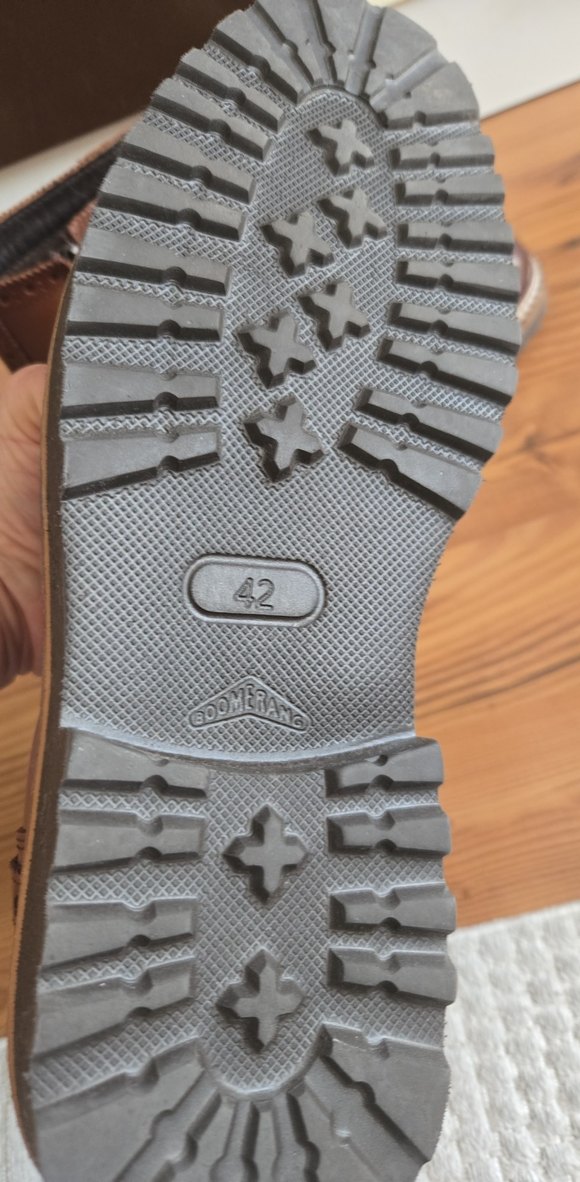 Klasik Erkek Deri Kahverengi Bot - Görsel 4