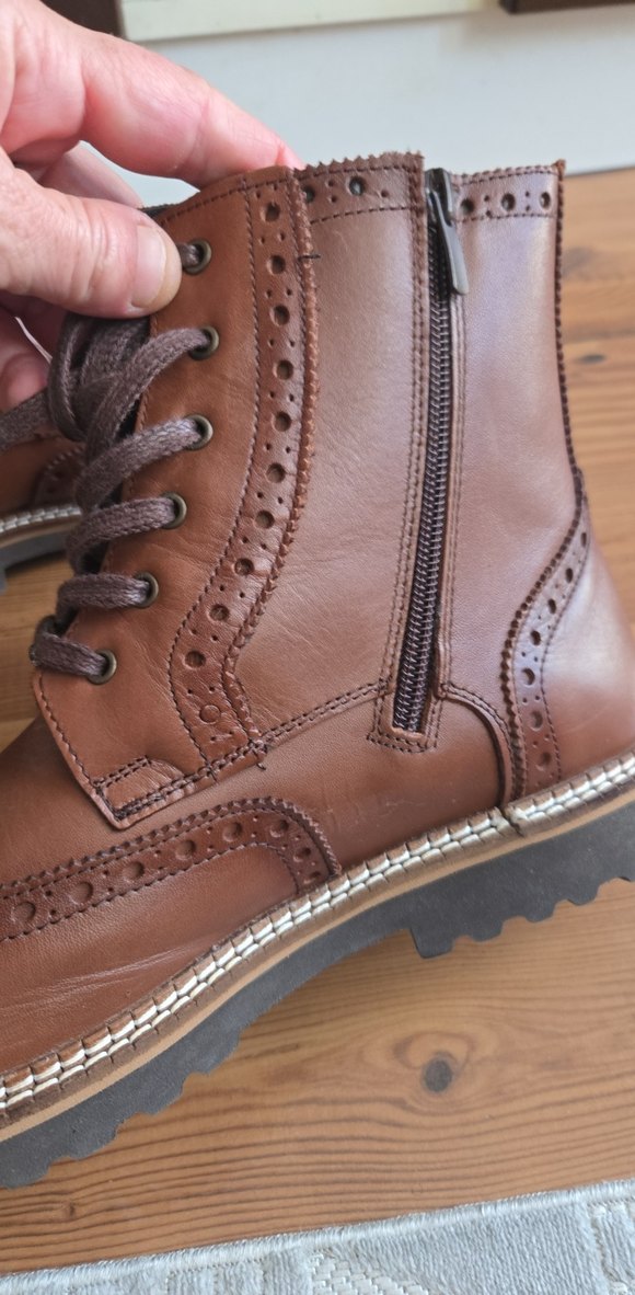 Klasik Erkek Deri Kahverengi Bot - Görsel 3