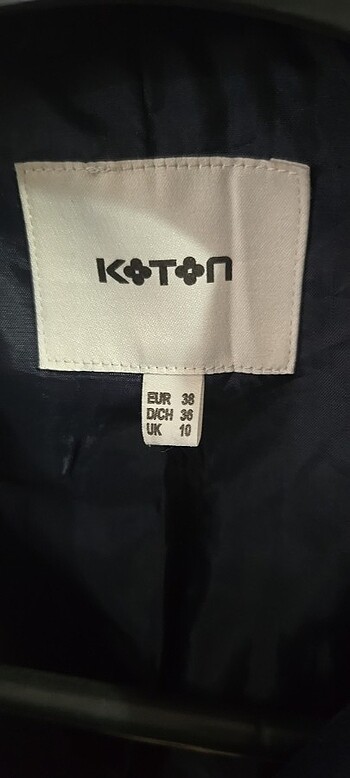 38 Beden Kadın trenchooat