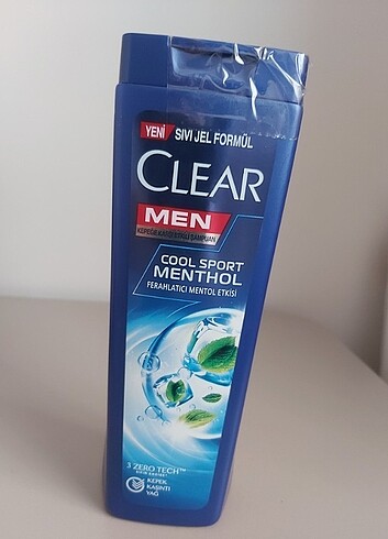 Erkek sampuan, Clear men 