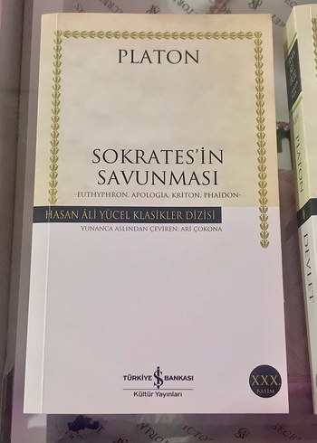  Platon Sokratesin Savunması & Devlet