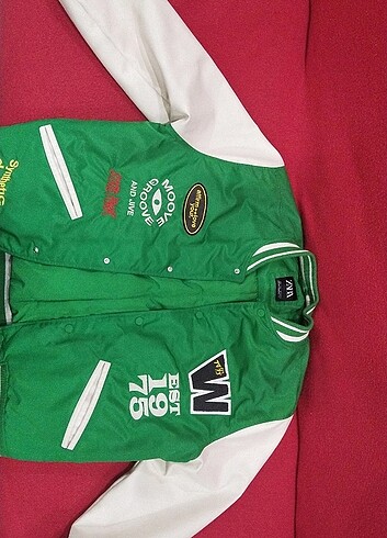 Zara Zara Erkek Yeşil Bomber Ceket