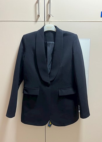 Siyah Kadın Blazer Ceket