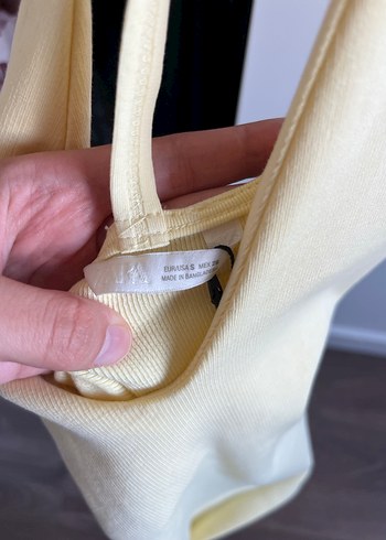 Bej V Yaka Kolsuz Kadın Atlet - Görsel 2