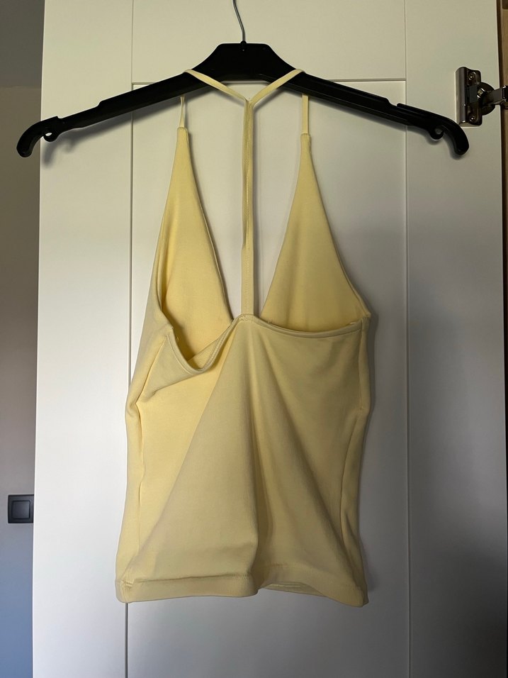 Bej V Yaka Kolsuz Kadın Atlet - Görsel 3