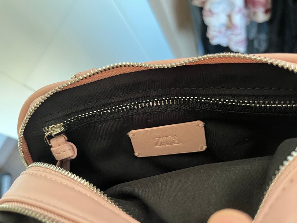 Pembe Deri Kadın Omuz Çantası - Görsel 3