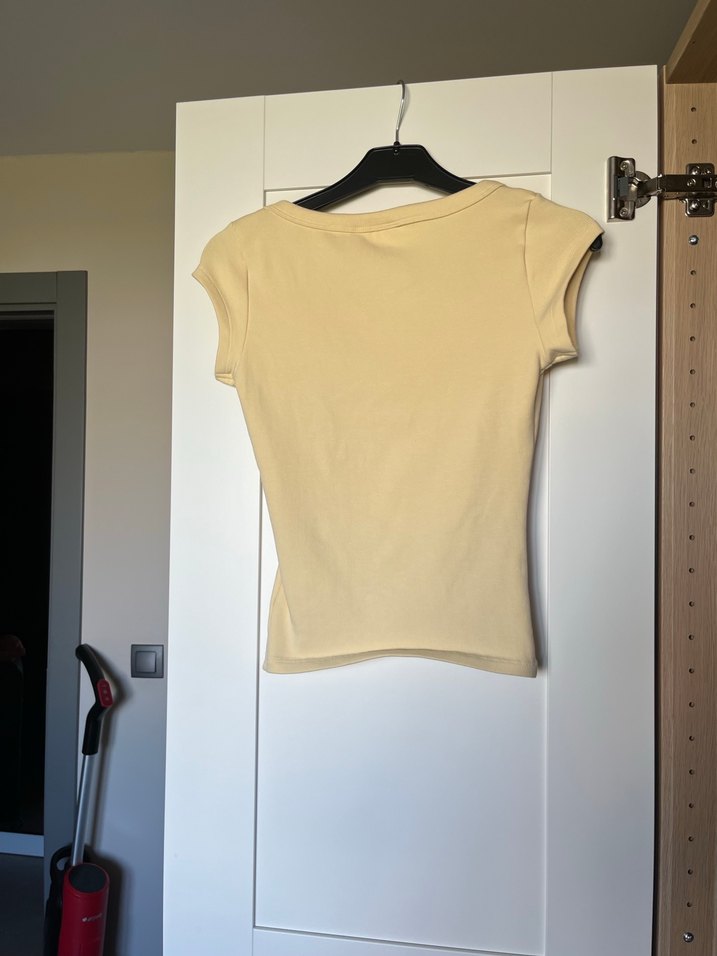 Kadın Kısa Kollu Basic Tişört - Görsel 2