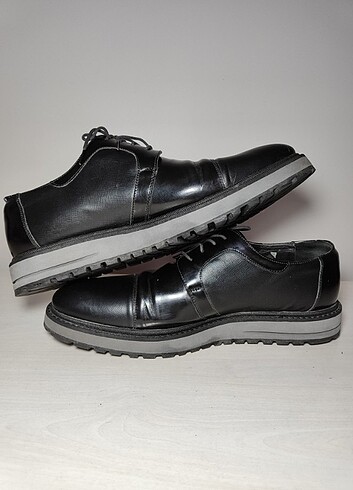 44 Beden siyah Renk Elle Oxford Ayakkabı