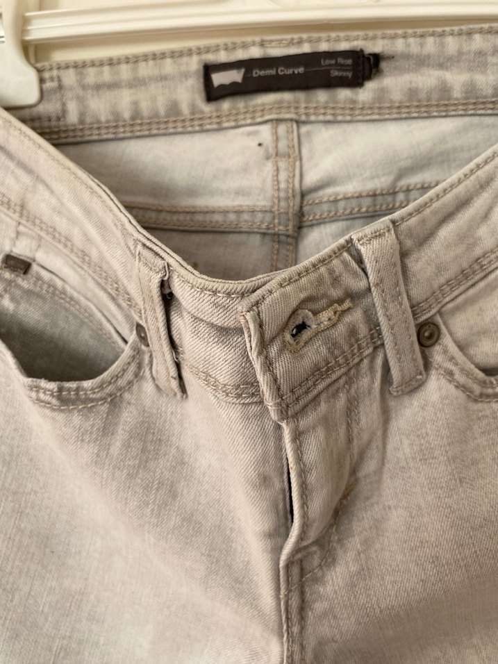 Gri kadın jean - Görsel 2