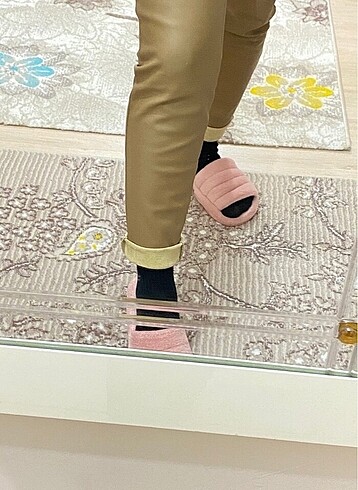 Deri tayt şardonlu h&M