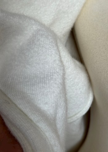 Uzun Beyaz Hırka - Görsel 7