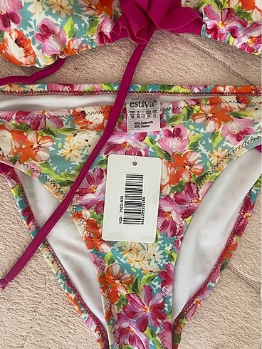 Etiketli bikini takımı - Görsel 2