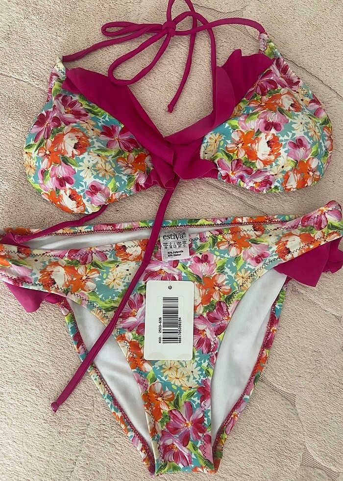 Etiketli bikini takımı - Görsel 4