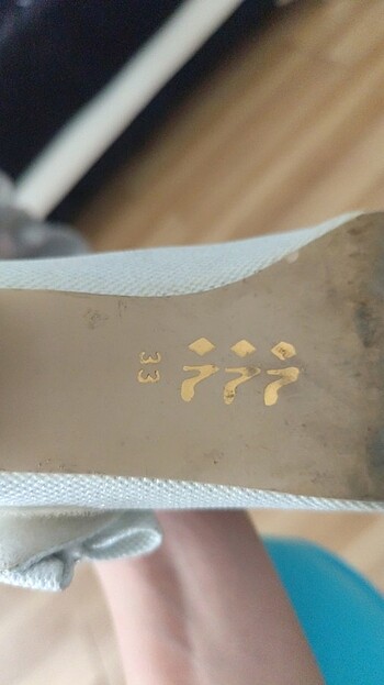 Çocuk topuklu ayakkabı  - Görsel 6