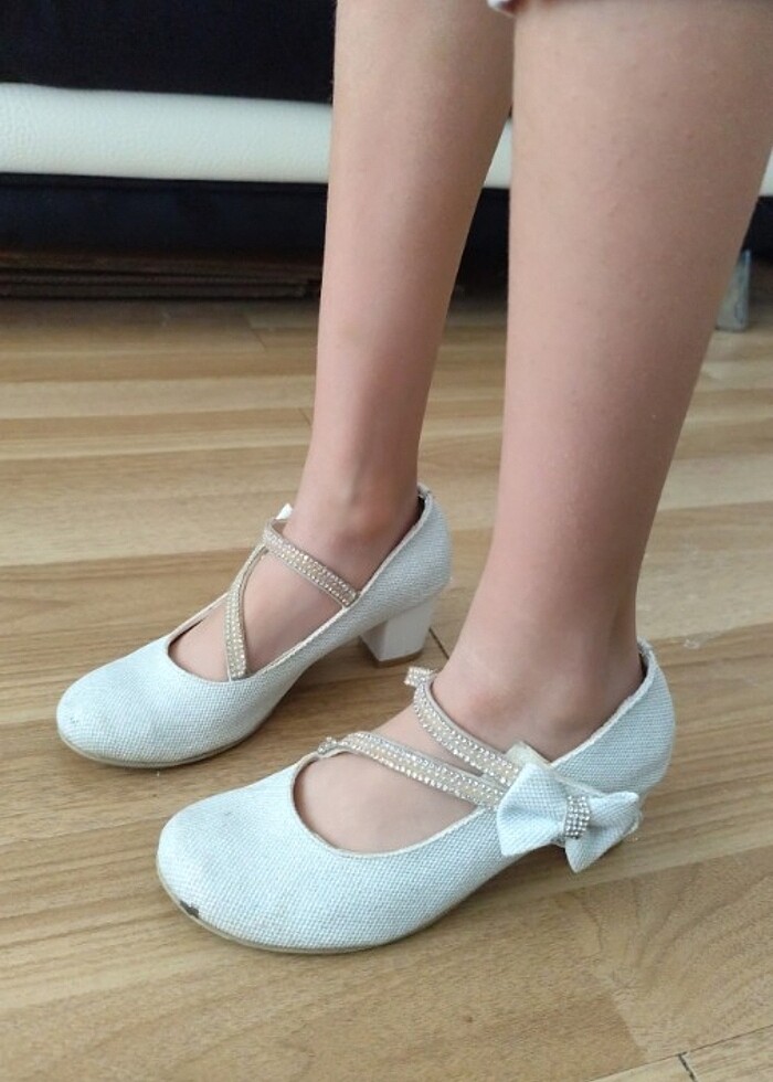 Çocuk topuklu ayakkabı  - Görsel 2