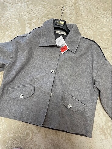 Zara Touche gri bomber ceket