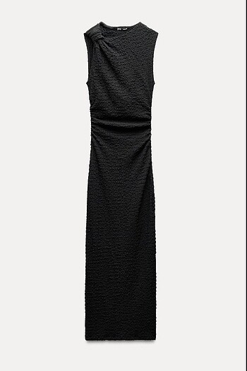 Zara ZARA DÜĞÜM DETAYLI ELBİSE