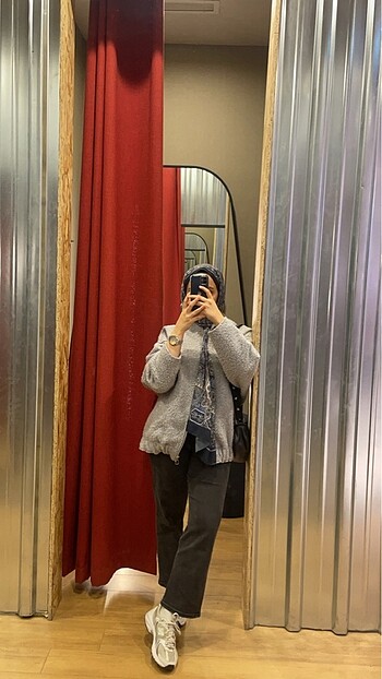 Zara gri bomber ceket