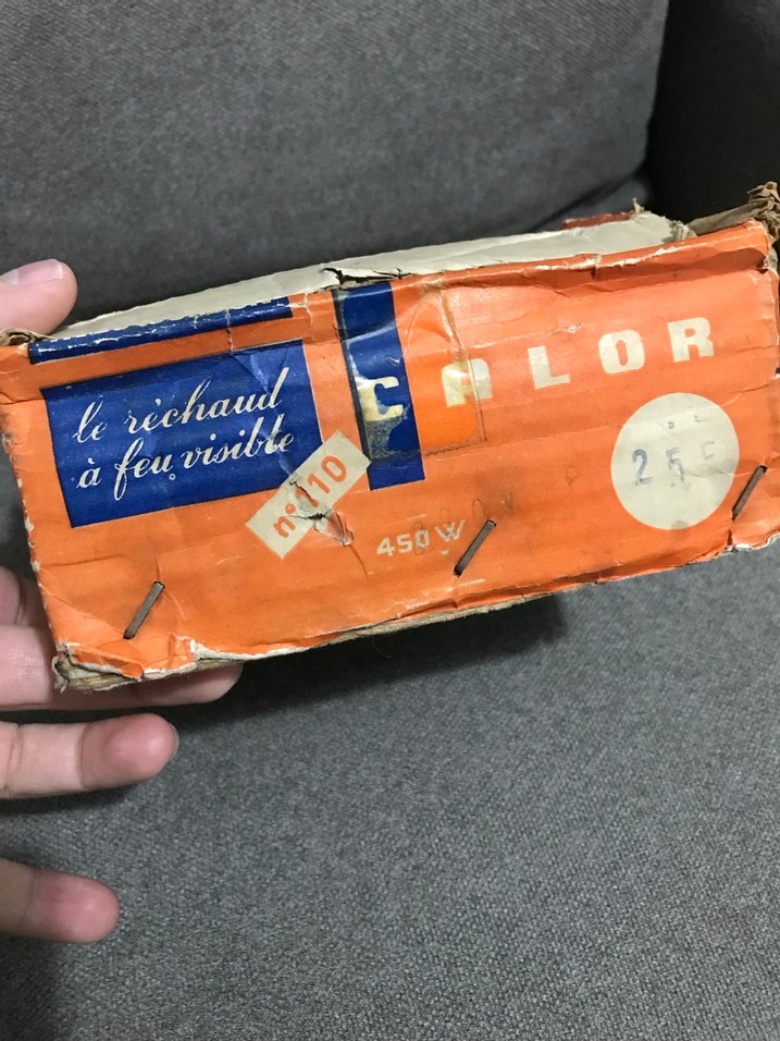 Antika elektrikli ocak - Görsel 4