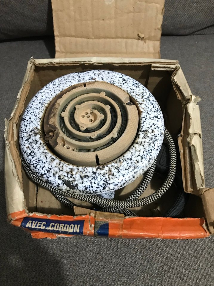 Antika elektrikli ocak - Görsel 2