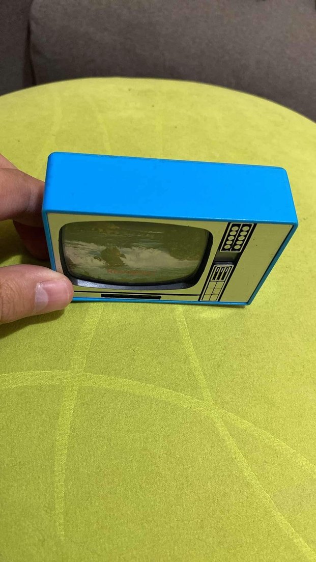 Mavi Retro manzara dürbünü - Görsel 4