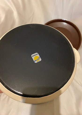 Vintage Çiçek Desenli Emaye Tencere Seti - Görsel 4