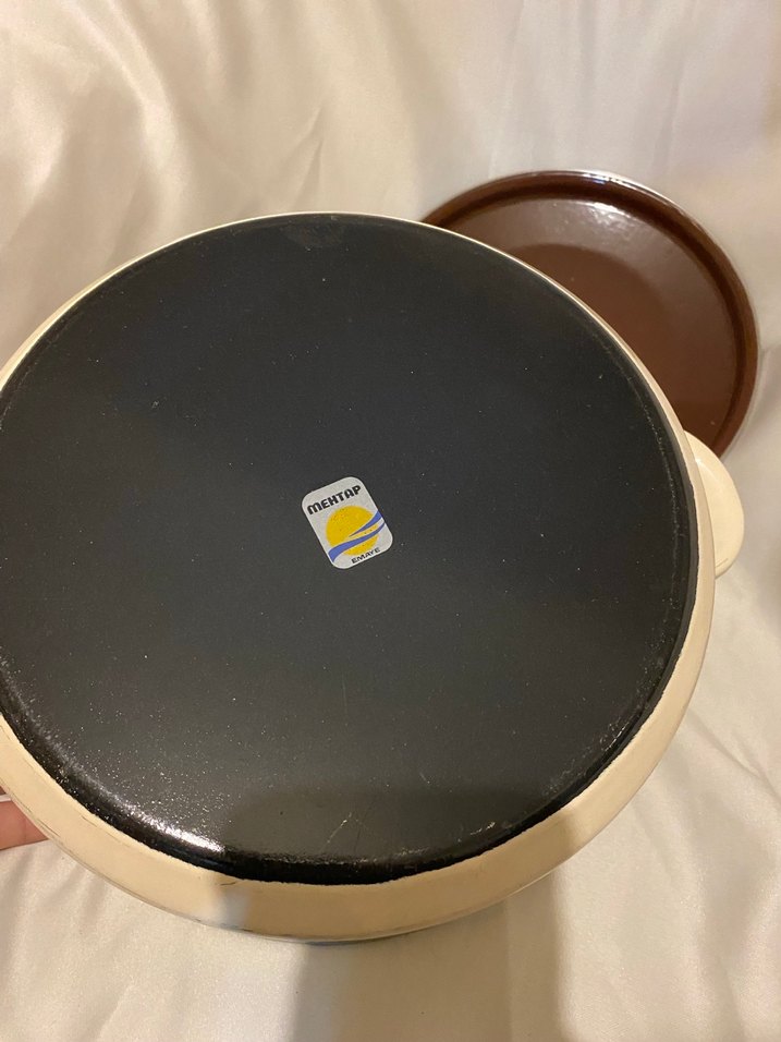 Vintage Çiçek Desenli Emaye Tencere Seti - Görsel 4