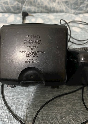 Sony Siyah Mini Müzik Sistemi Hoparlörleri - Görsel 2