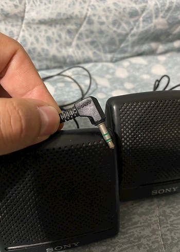 Sony Siyah Mini Müzik Sistemi Hoparlörleri - Görsel 3