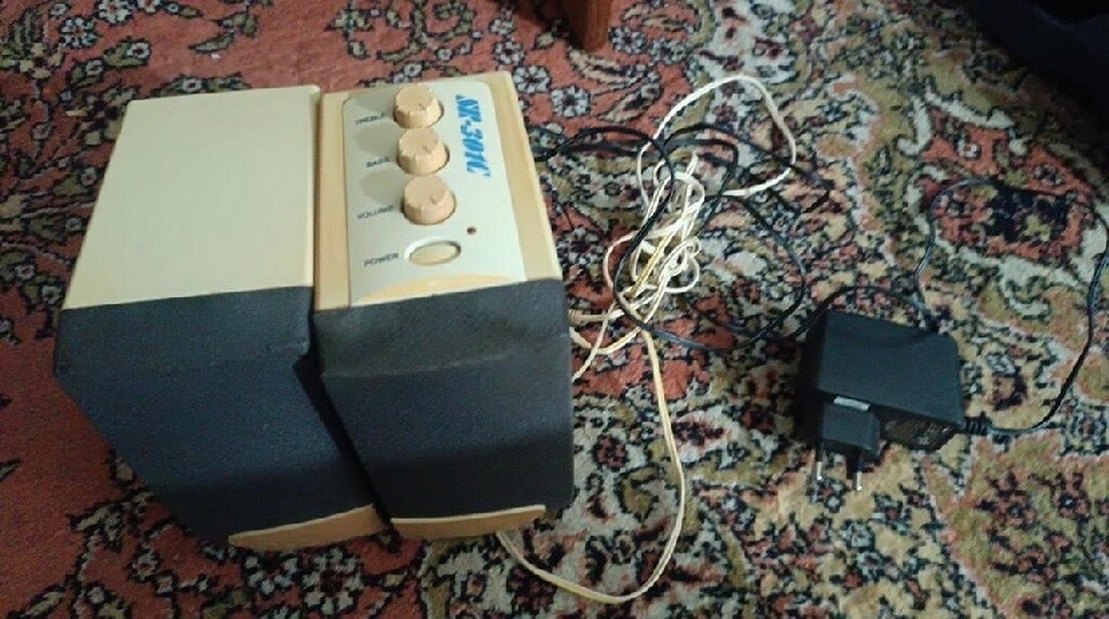 2 li ses sistemi hoparlör speaker - Görsel 3