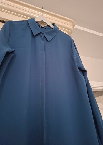 Mavi Uzun tunik - Görsel 2