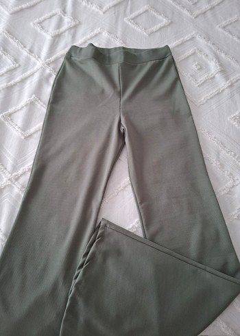 ispanyol paça likralı esnek eşoftman - Görsel 3