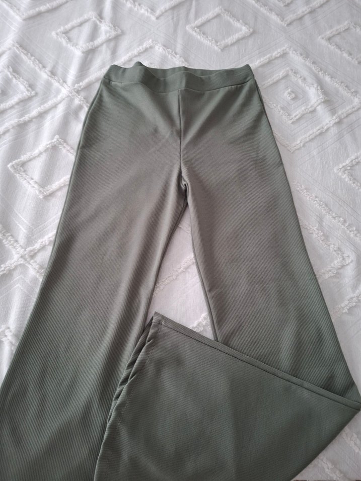 ispanyol paça likralı esnek eşoftman - Görsel 3