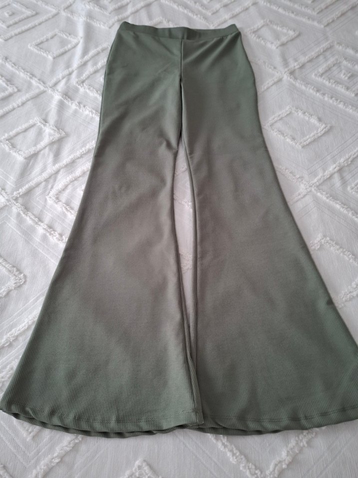 ispanyol paça likralı esnek eşoftman - Görsel 2