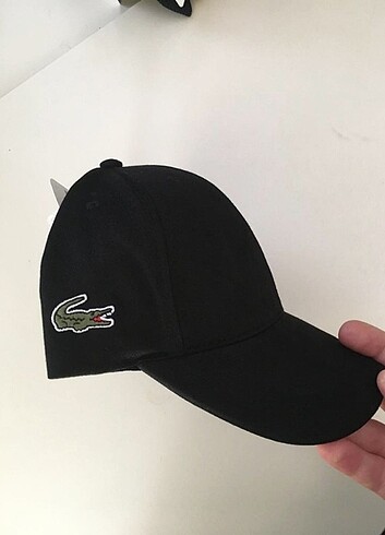 Siyah Lacoste Şapka