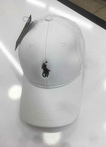 Beyaz Ralph Lauren Şapka 