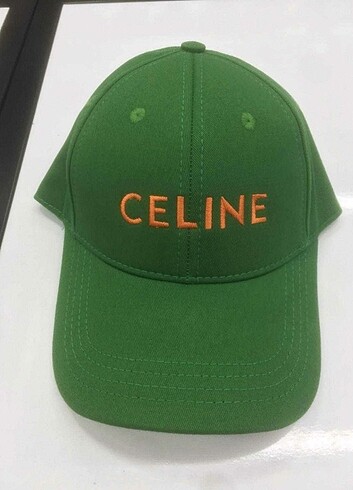 Yeşil Celine Şapka 