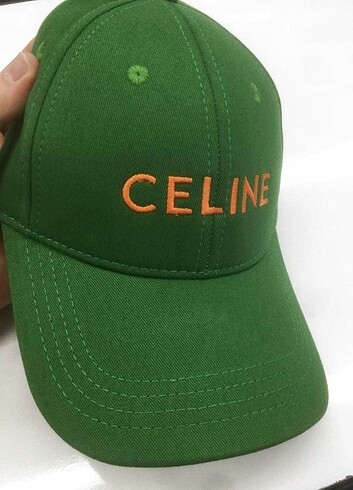 Celine Yeşil Celine Şapka 