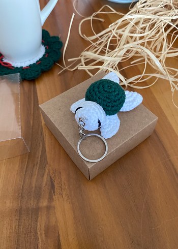 Örgü Kaplumbağa Anahtarlık - Görsel 2