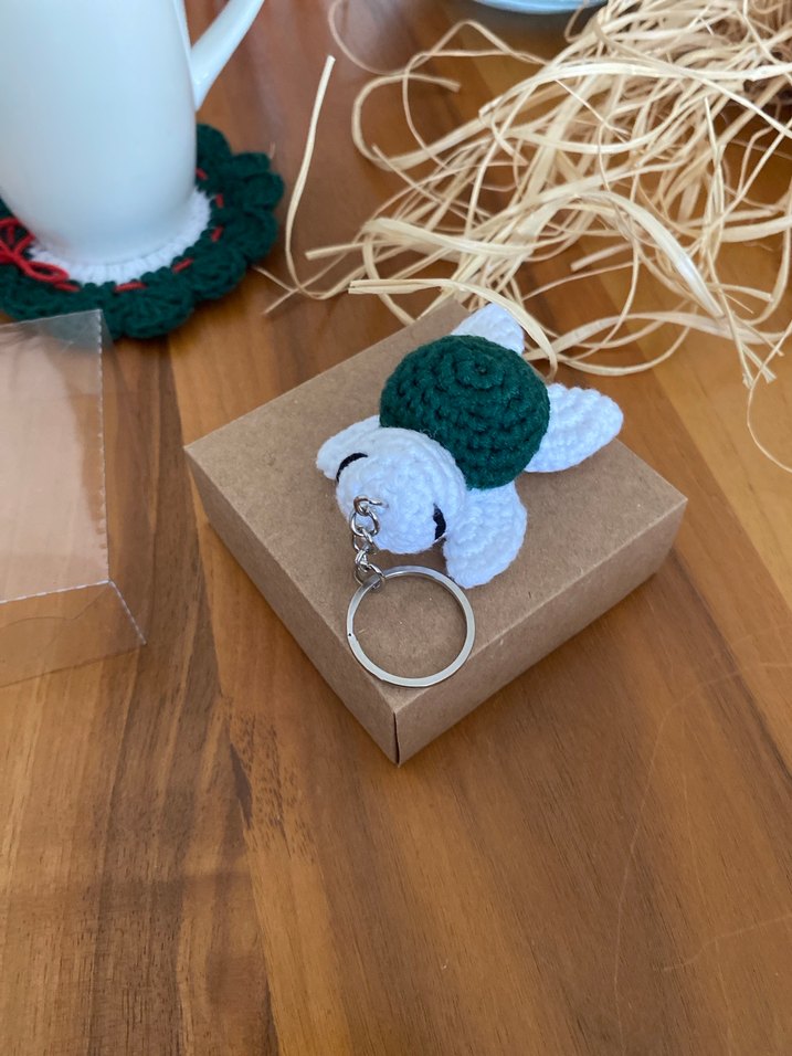 Örgü Kaplumbağa Anahtarlık - Görsel 2