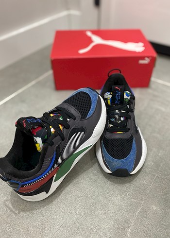 Renkli Bağcıklı Çocuk Spor Ayakkabı - Görsel 2