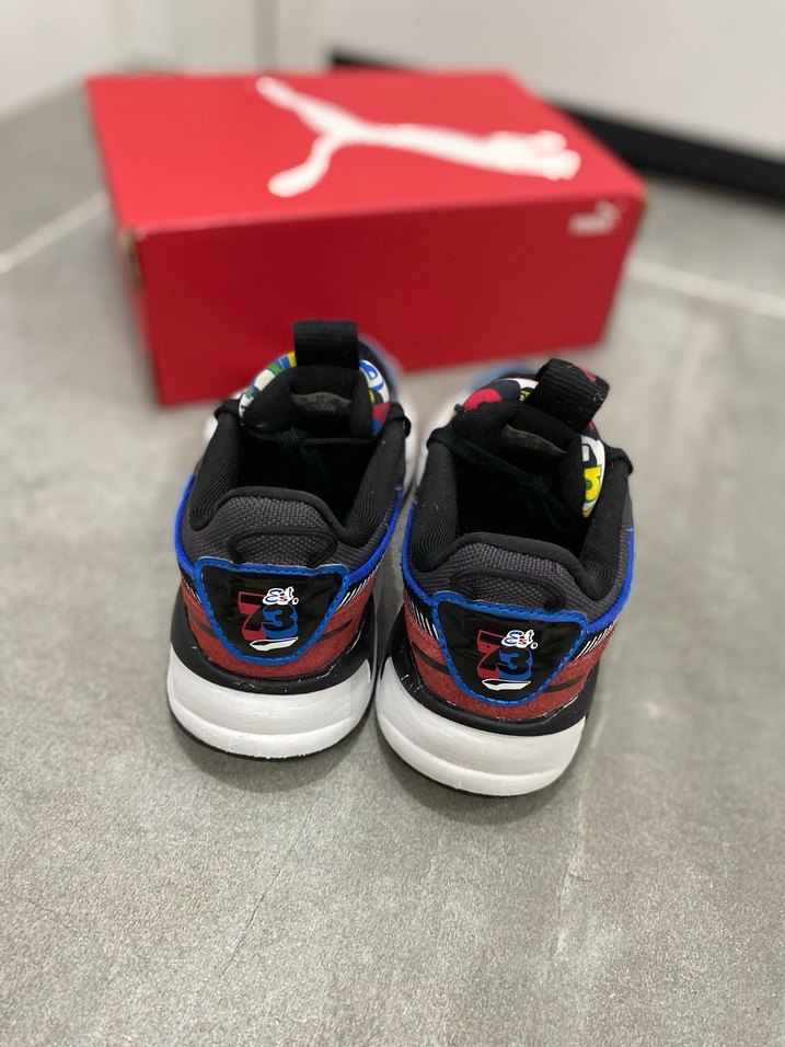 Renkli Bağcıklı Çocuk Spor Ayakkabı - Görsel 3