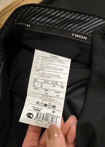 Siyah Smokin Damatlık - Görsel 5